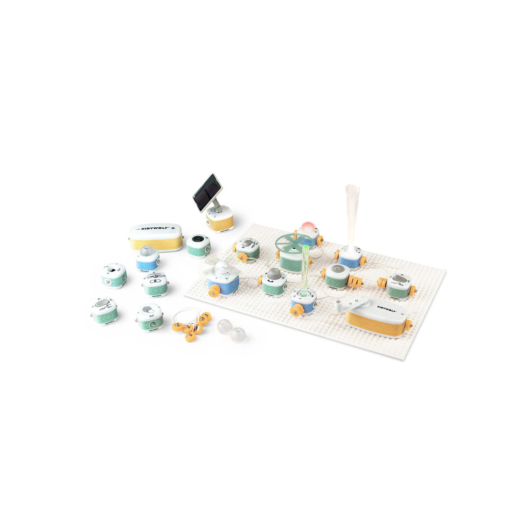 Kidywolf Kidyelec-Expert - My First Electricity Kit – 18 Pieces