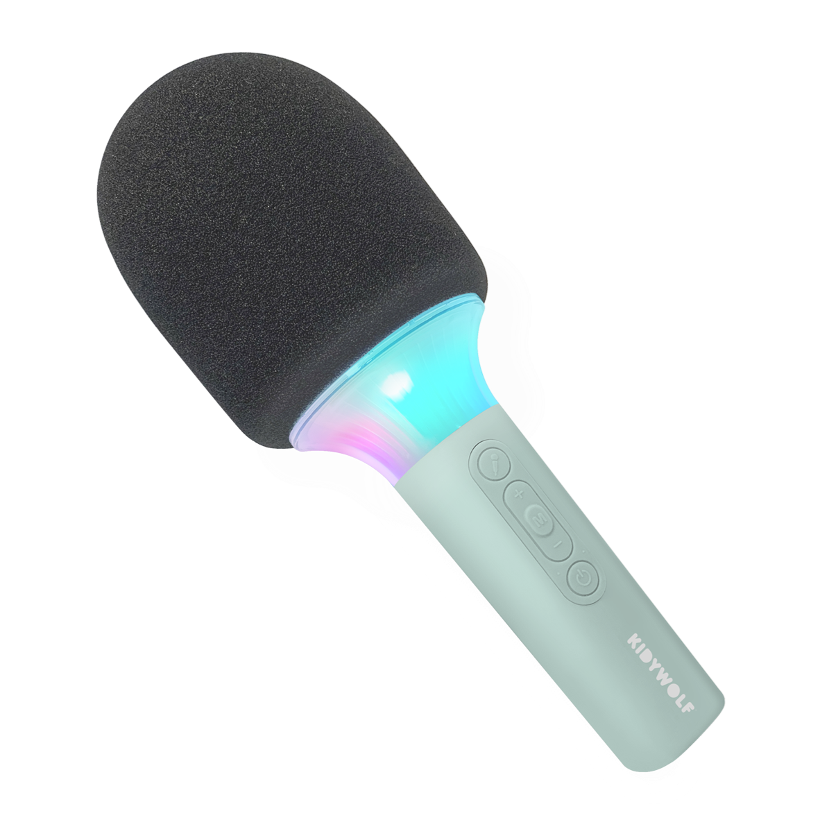 Kidywolf Kidymic Karaoke Micro with LED | Green