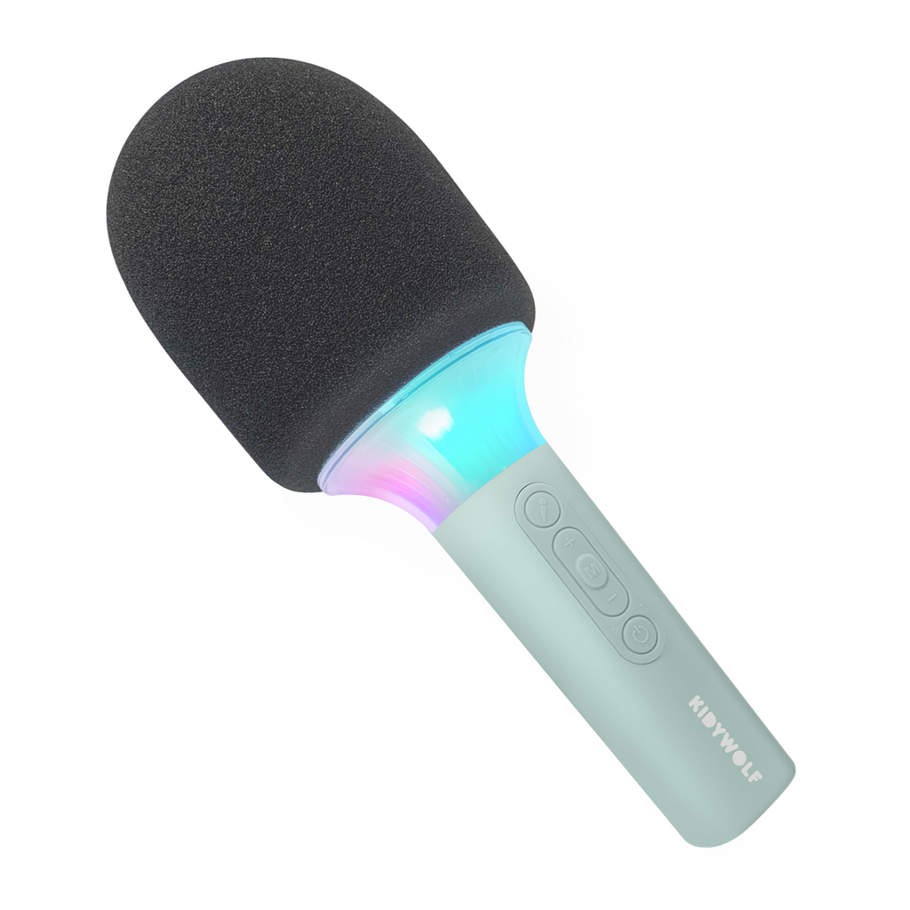 Kidywolf Kidymic Karaoke Micro with LED | Green