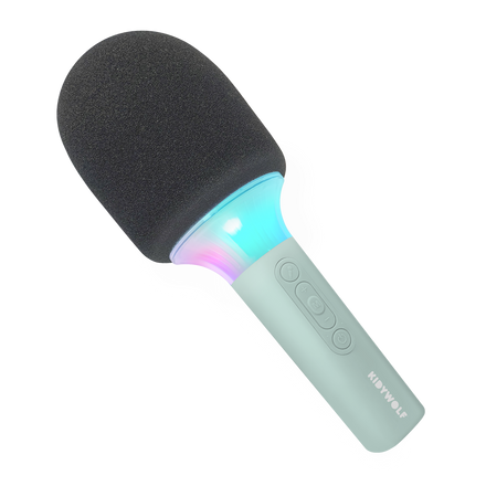 Kidywolf Kidymic Karaoke Micro with LED | Green