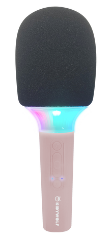 Kidywolf Kidymic Karaoke Micro With LED | little finger