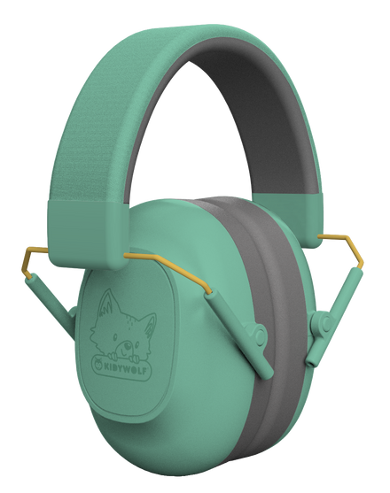 Kidywolf Kidynoise Hearing Protectors | Green - PRE ORDER 25/04