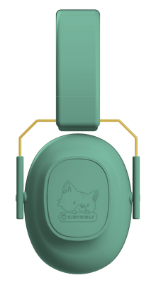 Kidywolf Kidynoise Hearing Protectors | Green - PRE ORDER 25/04