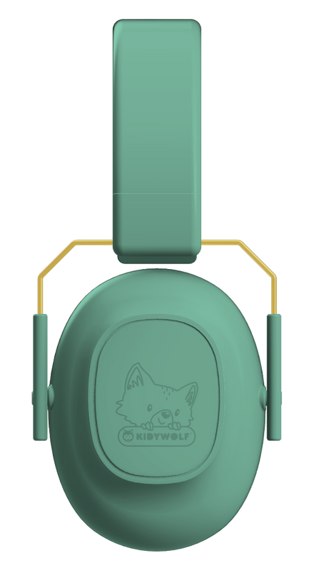 Kidywolf Kidynoise Hearing Protectors | Green - PRE ORDER 25/04