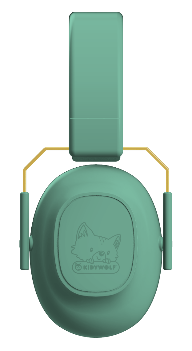 Kidywolf Kidynoise Hearing Protectors | Green - PRE ORDER 25/04