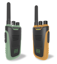 Kidywolf KidyTalk Walkie Talkie 2 pieces | Green - Orange