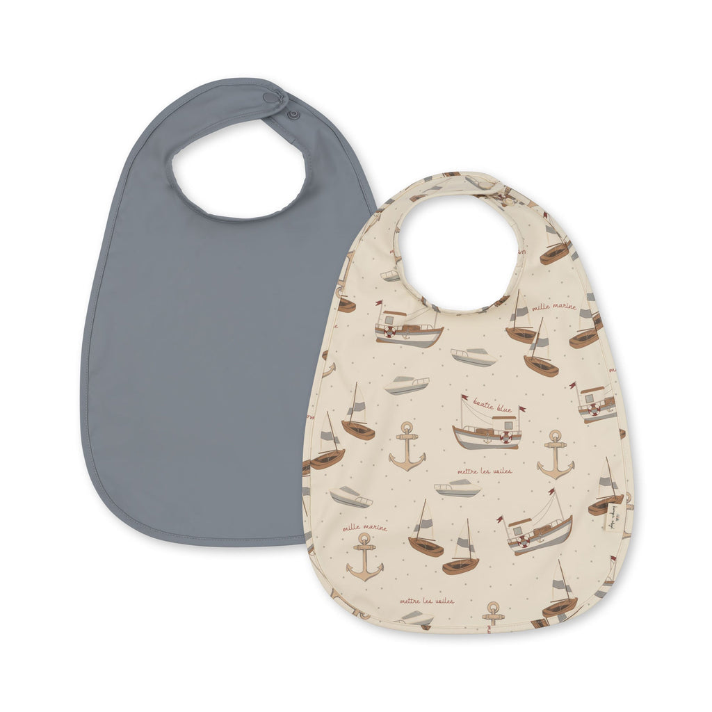 Konges Sløjd Bib washable 2-pack | Sail Away