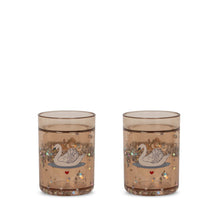 Konges Sløjd 2 Pack Glitter Drinking cups | Swan