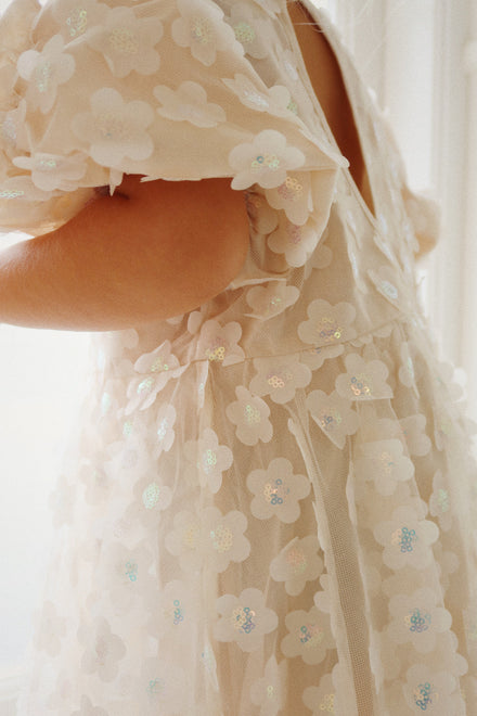 Konges Sløjd Sally Dress | Pearled Ivory