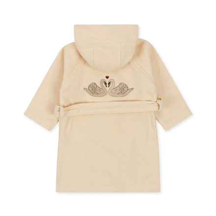 Konges Sløjd Terry Bathrobe Embroidery Gots | Swan