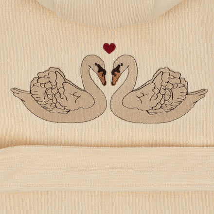 Konges Sløjd Terry Bathrobe Embroidery Gots | Swan