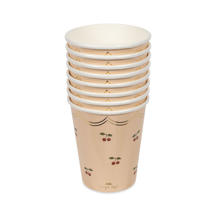 * Konges Sløjd Cherry Paper Cups Fsc | Cherry