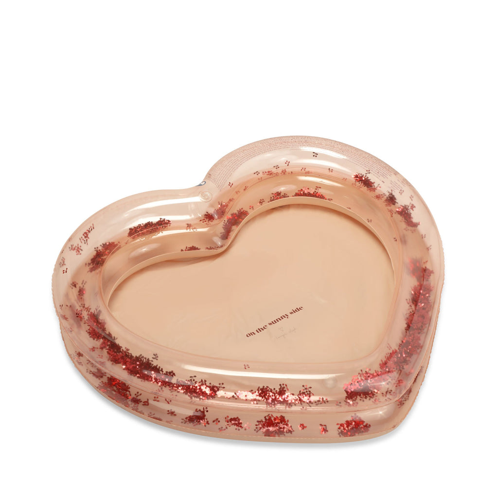 Konges Sløjd Heart Swimming Pool | Blush Transparent