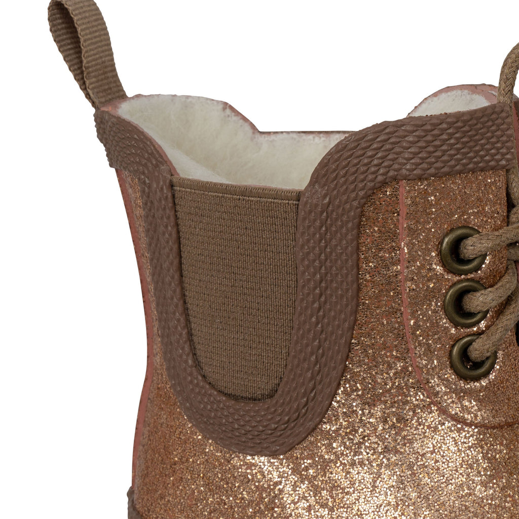 Konges Sløjd Thermo Boots Glitter | Tan