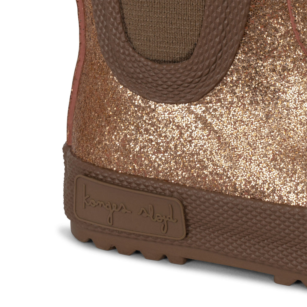 Konges Sløjd Thermo Boots Glitter | Tan