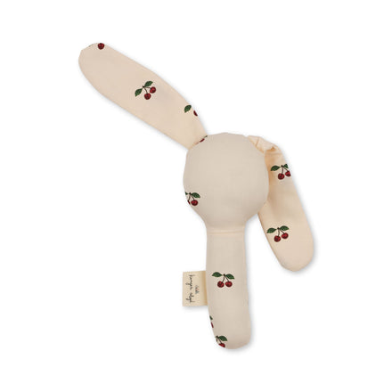 Konges Sløjd Small Hand Rattle | Bunny Cherry