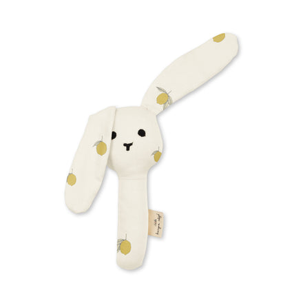 Konges Sløjd Small Hand Rattle | Lemon