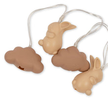 Konges Sløjd Light garland Light Chain Bunny & Cloud | Shell/Blush