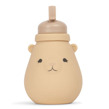 Konges Sløjd Silicone Drinking bottle Teddy 400 ml | Shell