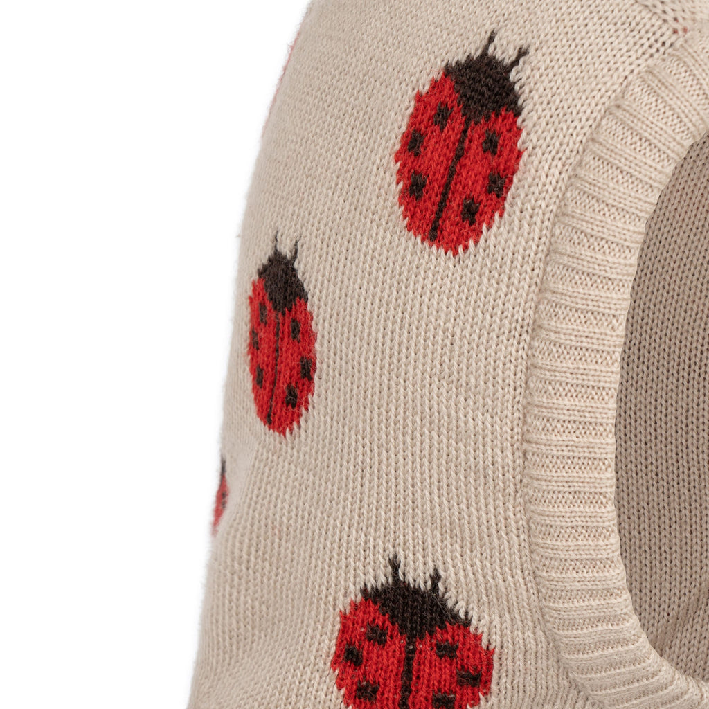 Konges Sløjd Winter hat Belou Knit Balaclava | Ladybug