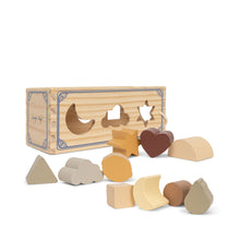 Konges Sløjd Moon-Cloud & Star Shape Sorter Toy | Multi