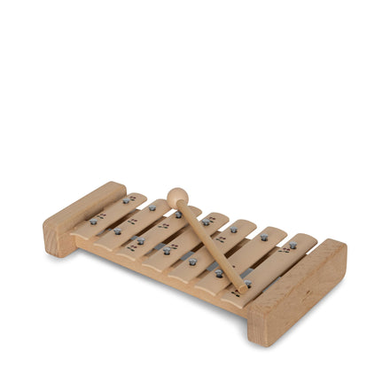 Konges Sløjd Wooden Music Xylophone Lemon and Cherry FSC | Cherry