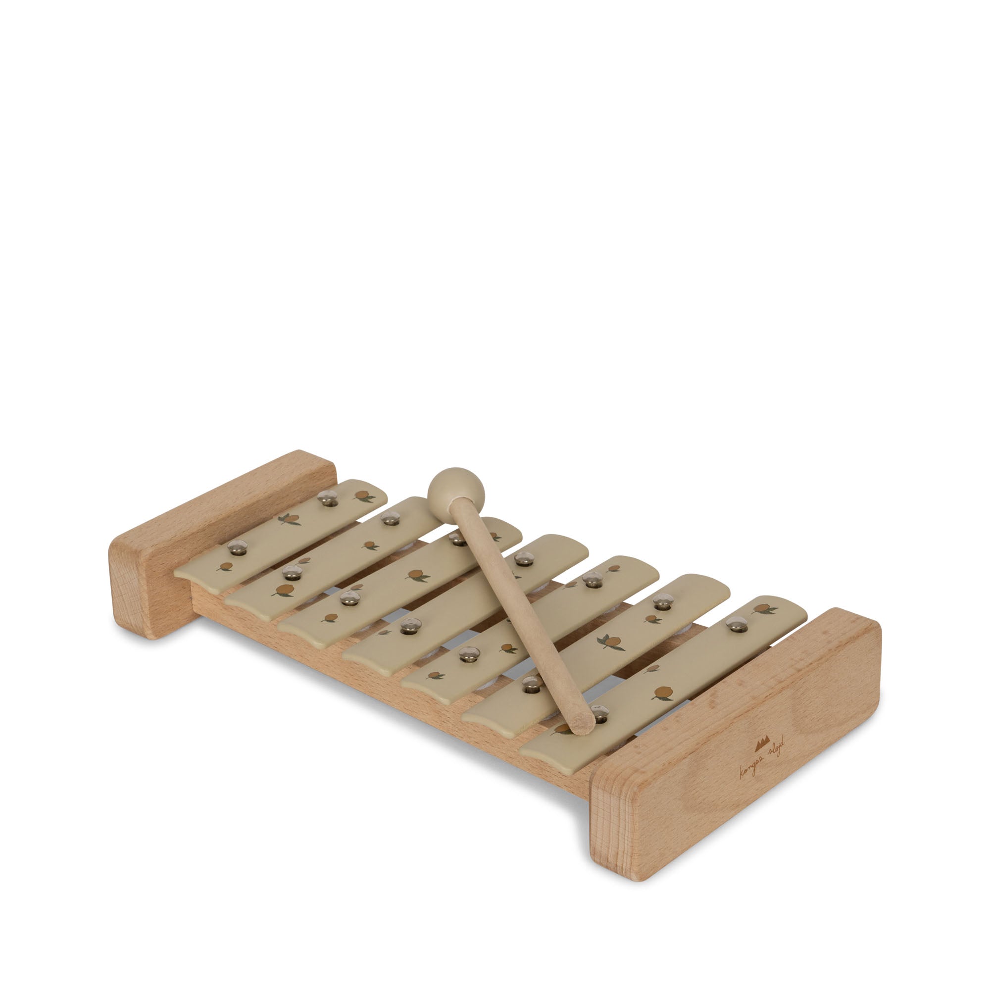 Konges Sløjd Wooden Music Xylophone Lemon and Cherry FSC | Lemon