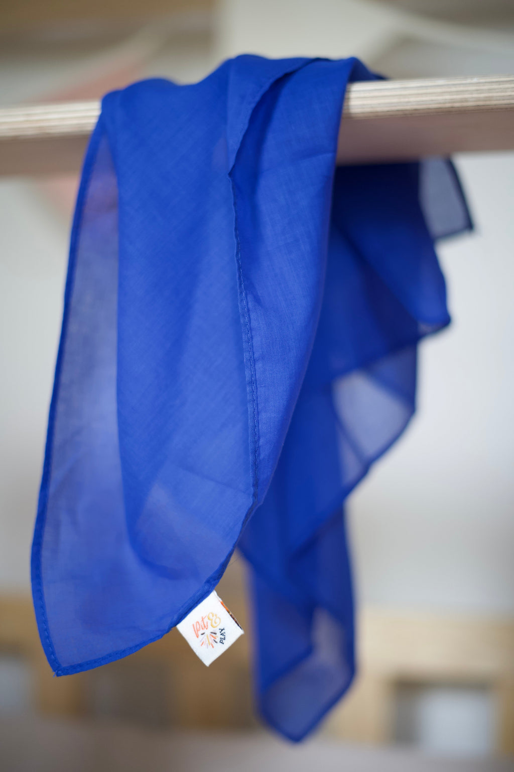 Pit & Play Rainbow Play Cloth | Blue