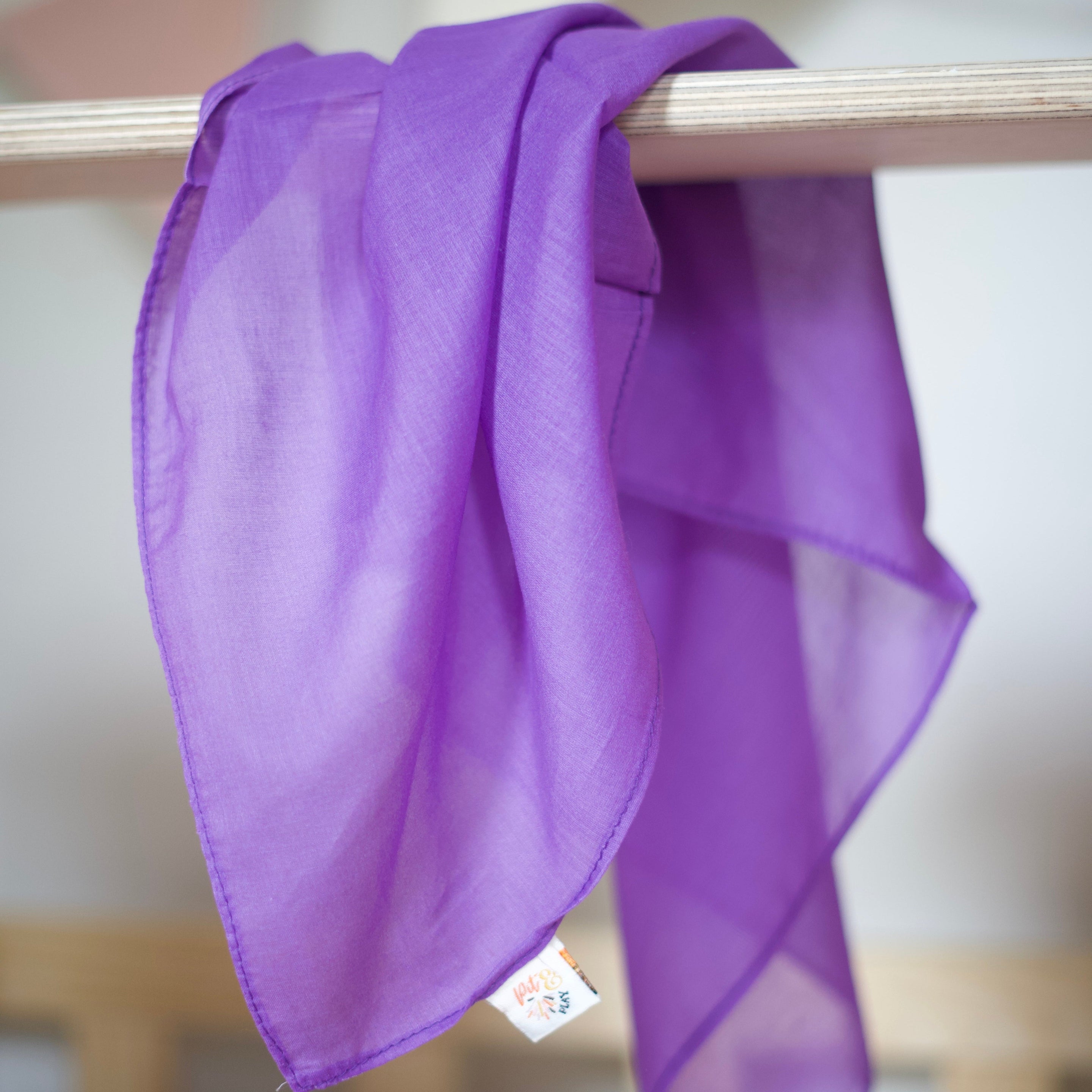 Pit & Play Rainbow Play Cloth | Purple