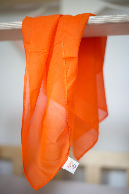 Pit & Play Rainbow Play Cloth | Orange