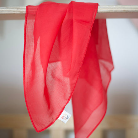 Pit & Play Rainbow Play Cloth | Red