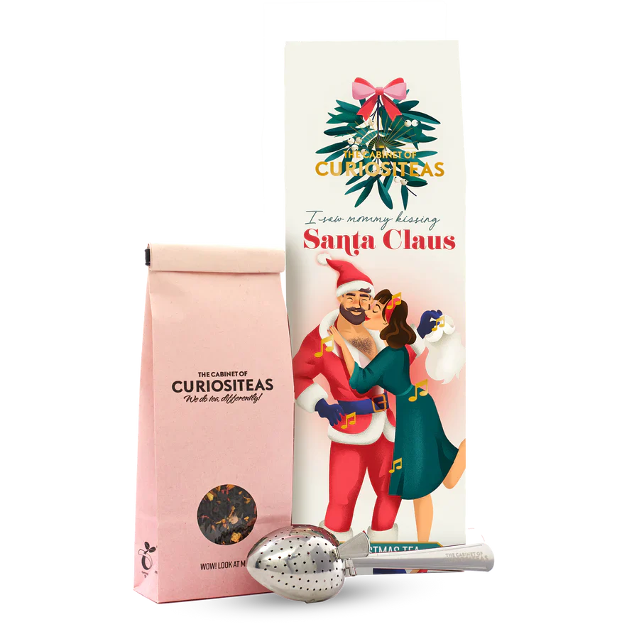 CuriosiTeas Giftbox | Kissing Santa Claus Tea