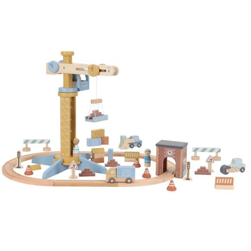 Little Dutch Crane with Train Track
