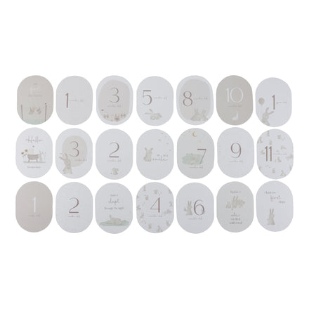 Little Dutch Milestone Cards | My First Year Baby Bunny