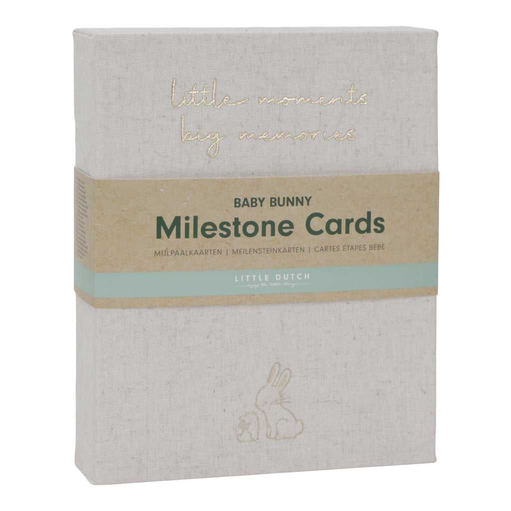 Little Dutch Milestone Cards | My First Year Baby Bunny