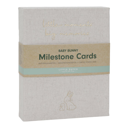 Little Dutch Milestone Cards | My First Year Baby Bunny