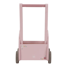 Little Dutch Wooden Vintage Push Cart Walker | Pink