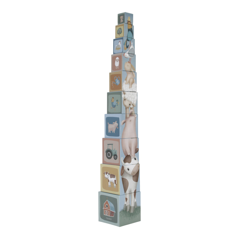 Little Dutch Cardboard Stacking Tower FSC | Little Farm
