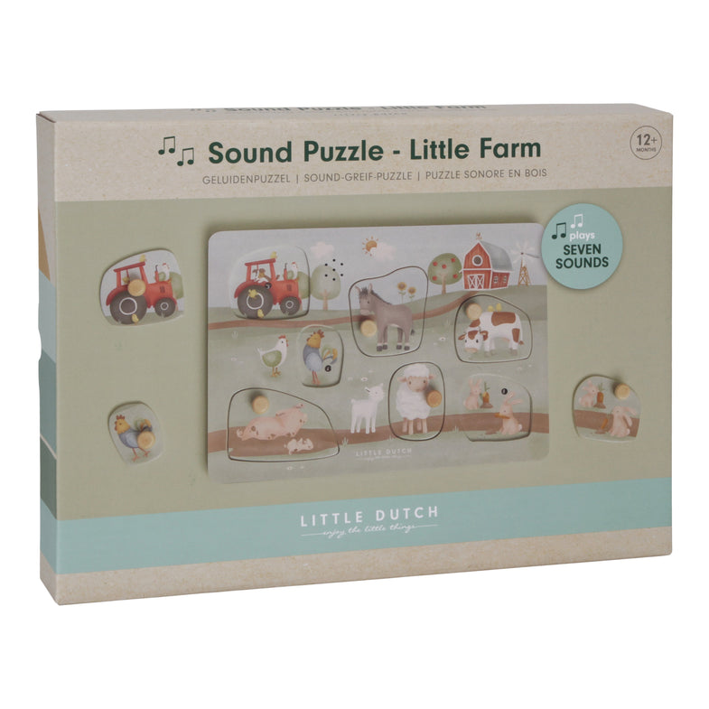 Little Dutch Sound Puzzle Sounds Puzzle | Little Farm