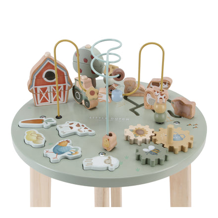 Little Dutch Wooden activity table | Little Farm