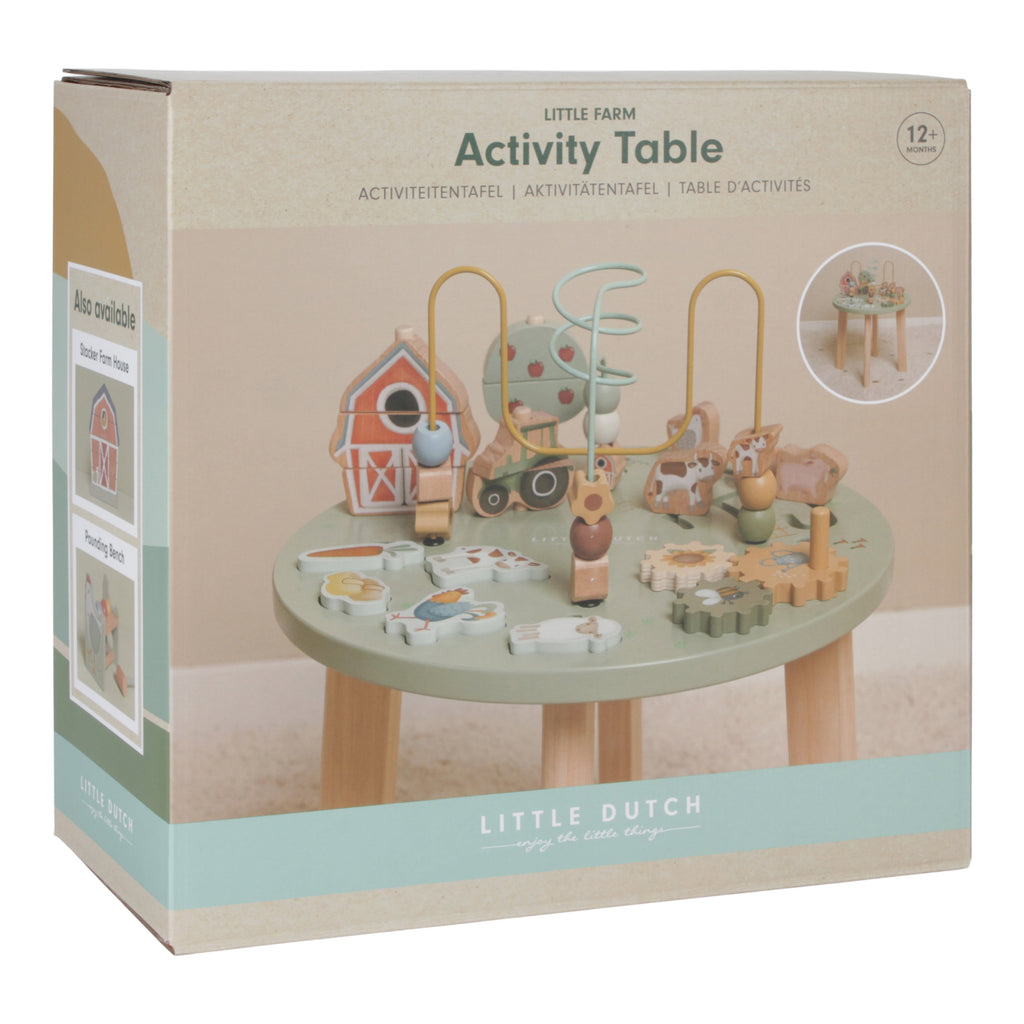 Little Dutch Wooden activity table | Little Farm