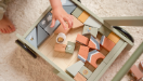 Little Dutch Wooden Block cart | Little Farm