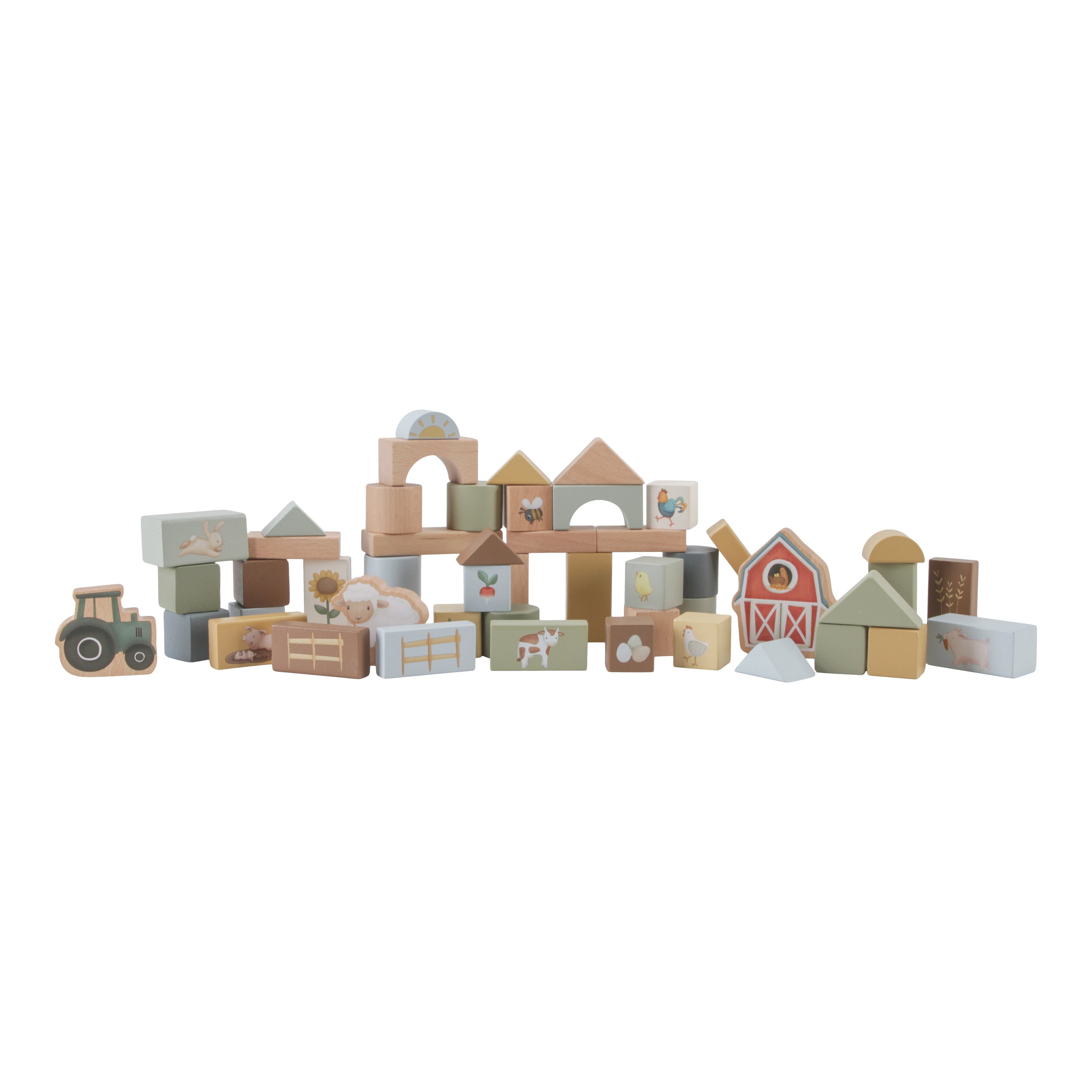 Little Dutch Wooden building blocks Little Farm