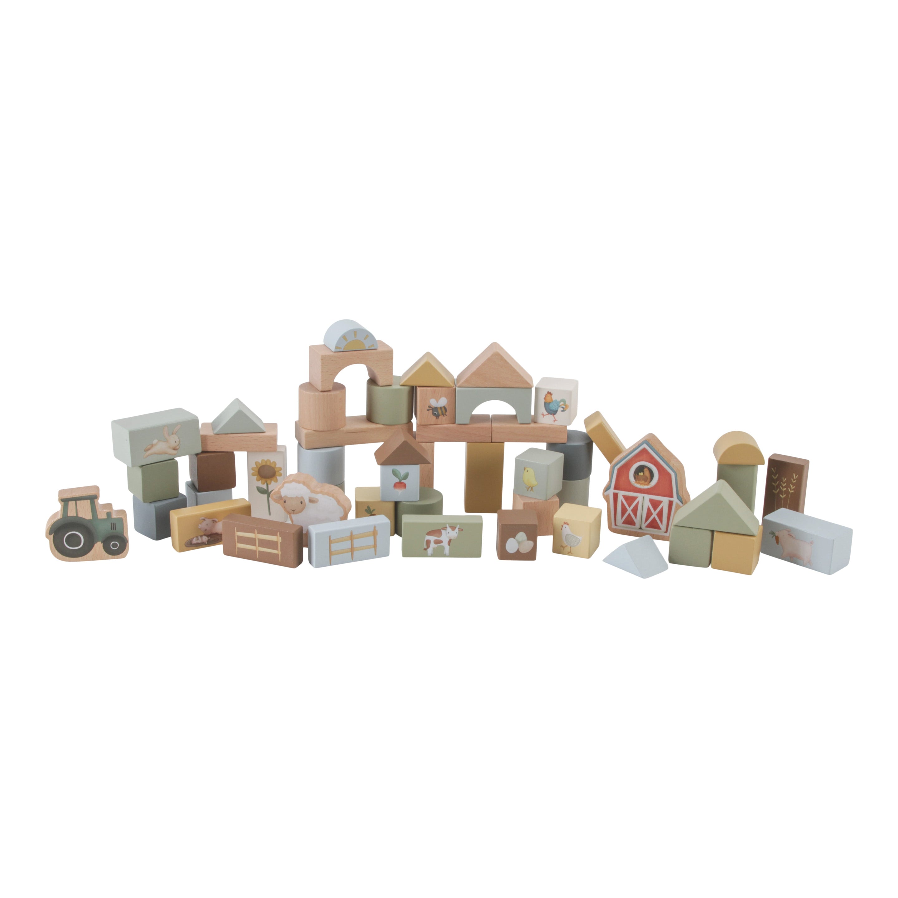 Little Dutch Wooden building blocks Little Farm