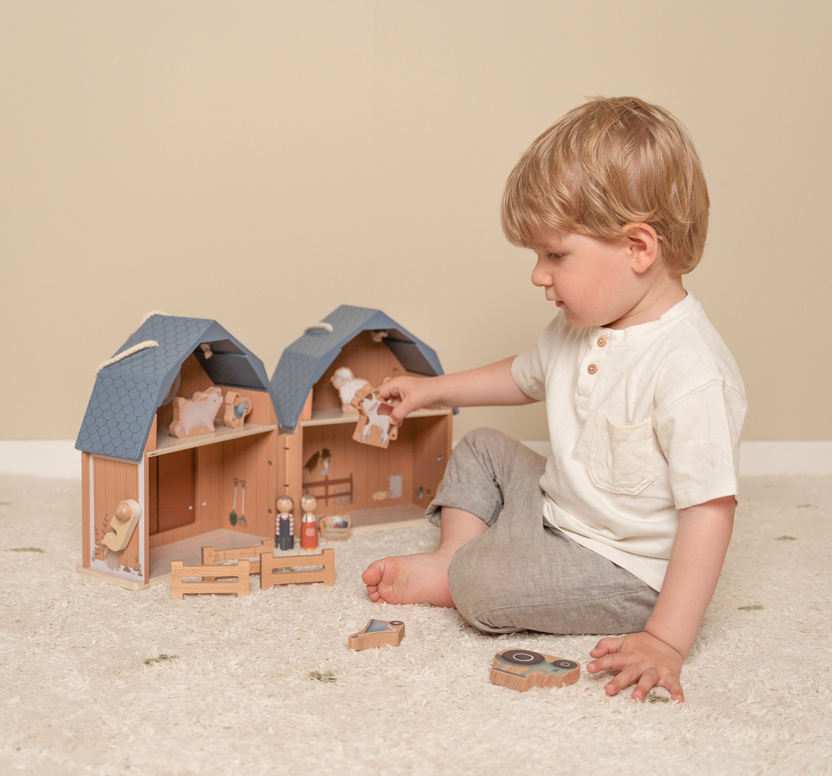 Little Dutch Wooden Dolls House | Little Farm