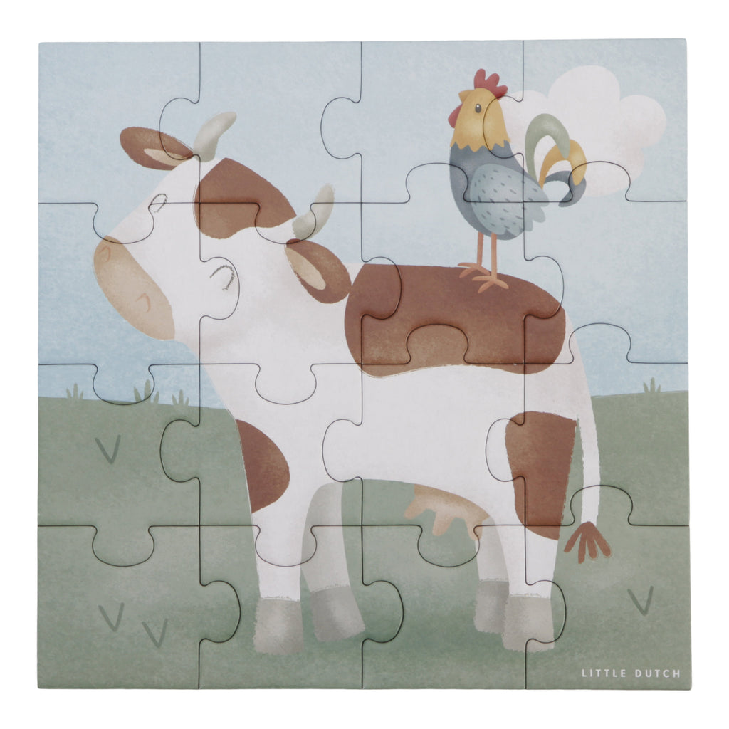 Little Dutch 4 in 1 puzzle | Little Farm