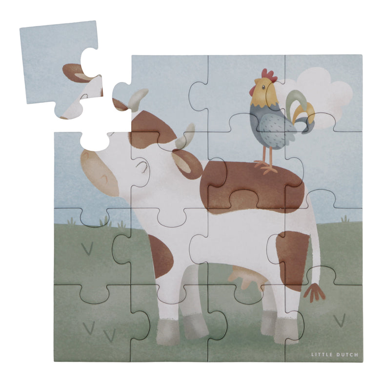 Little Dutch 4 in 1 puzzle | Little Farm