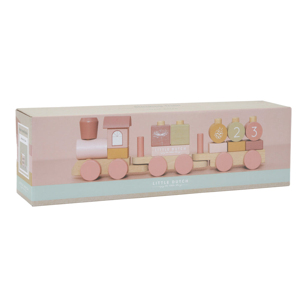 Little Dutch Block train | Pink