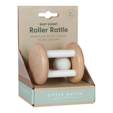 LIttle Dutch Rattle Roller | Baby Bunny