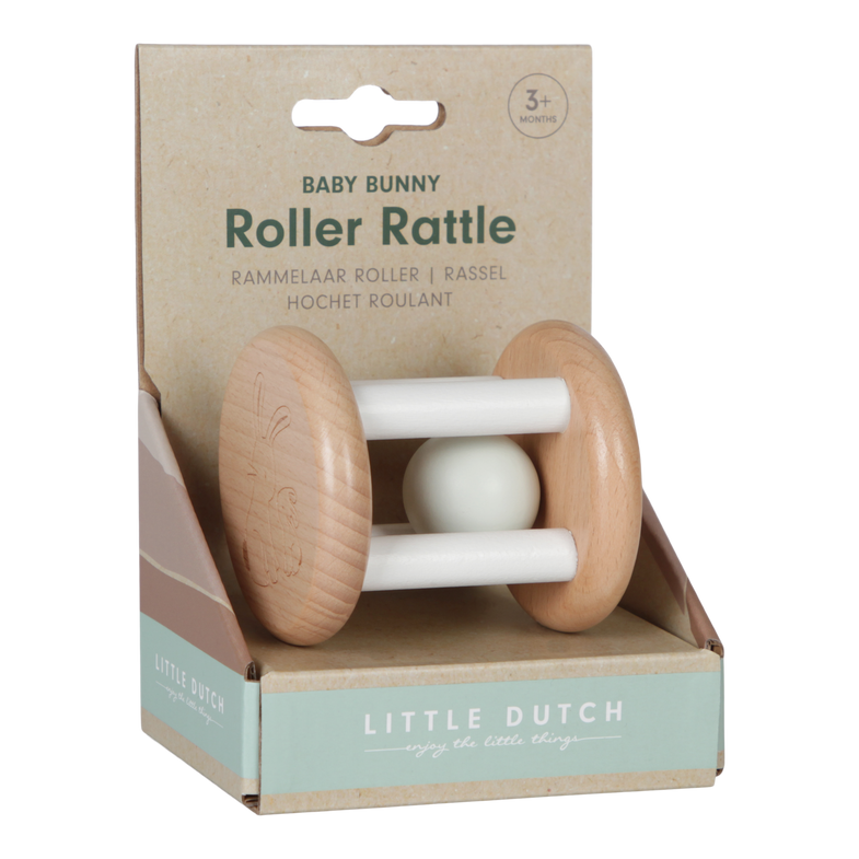 LIttle Dutch Rattle Roller | Baby Bunny